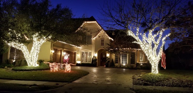 Christmas lights White Settlement