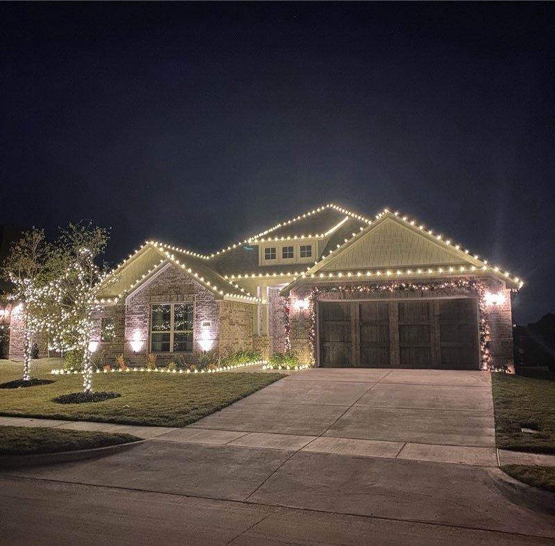 Christmas lights White Settlement