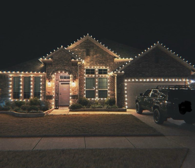 Christmas lights White Settlement